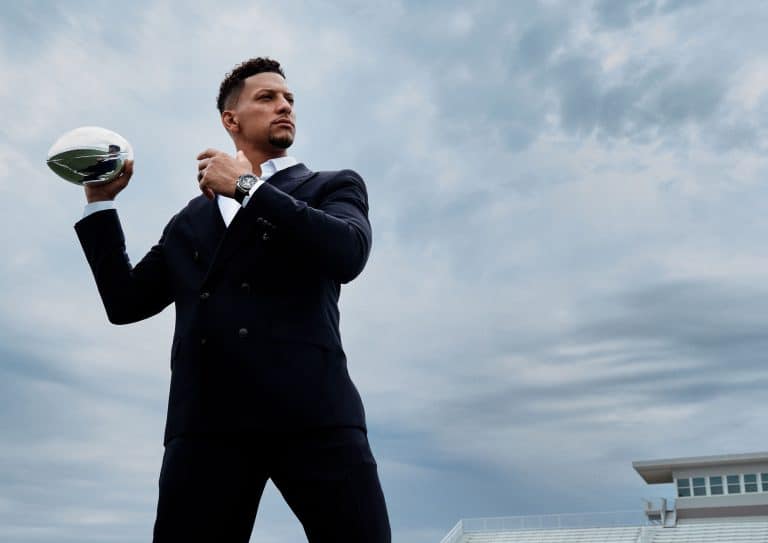 Patrick Mahomes juega con Hublot