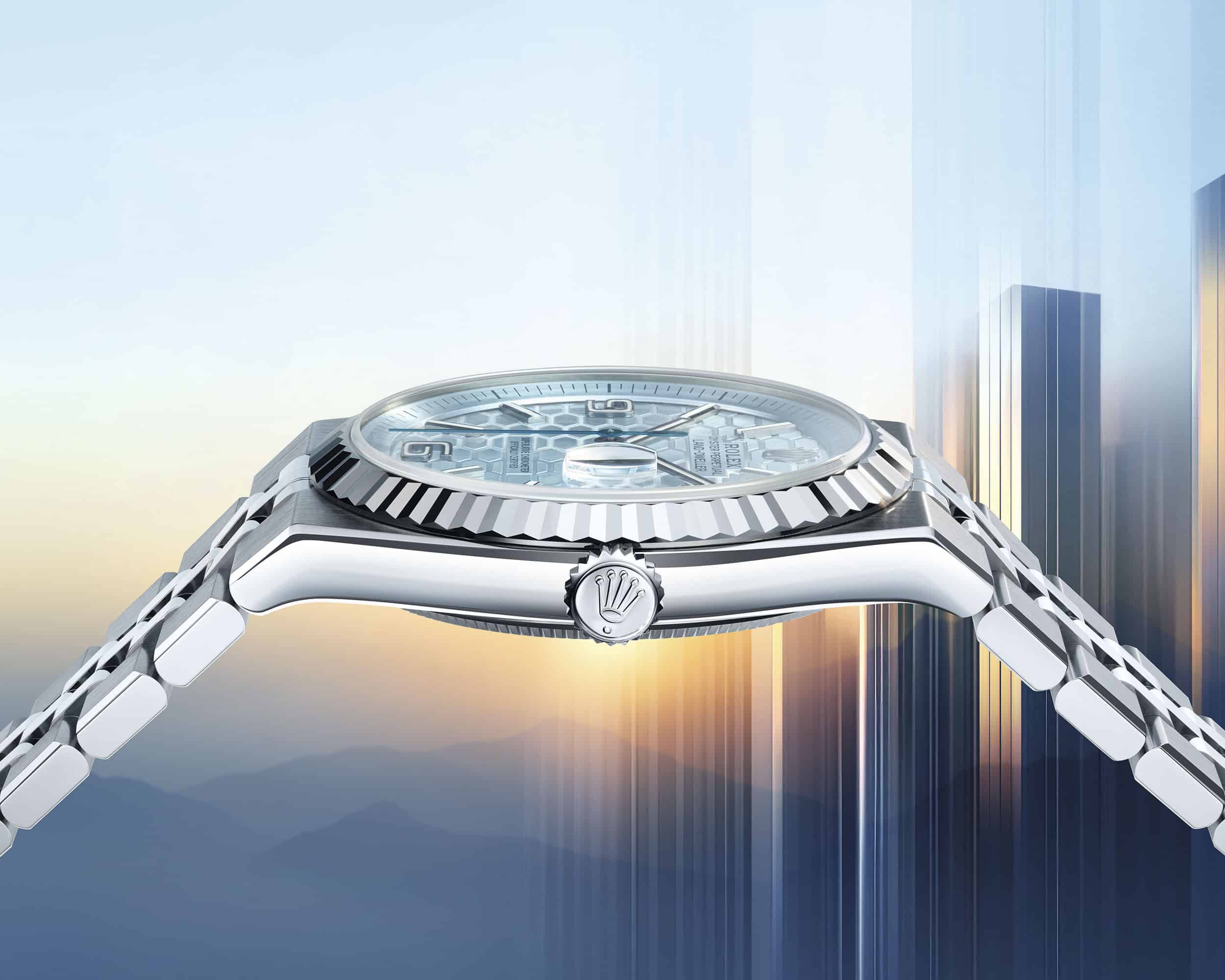 Vistal laterial del Rolex Oyster Perpetual Land-Dweller