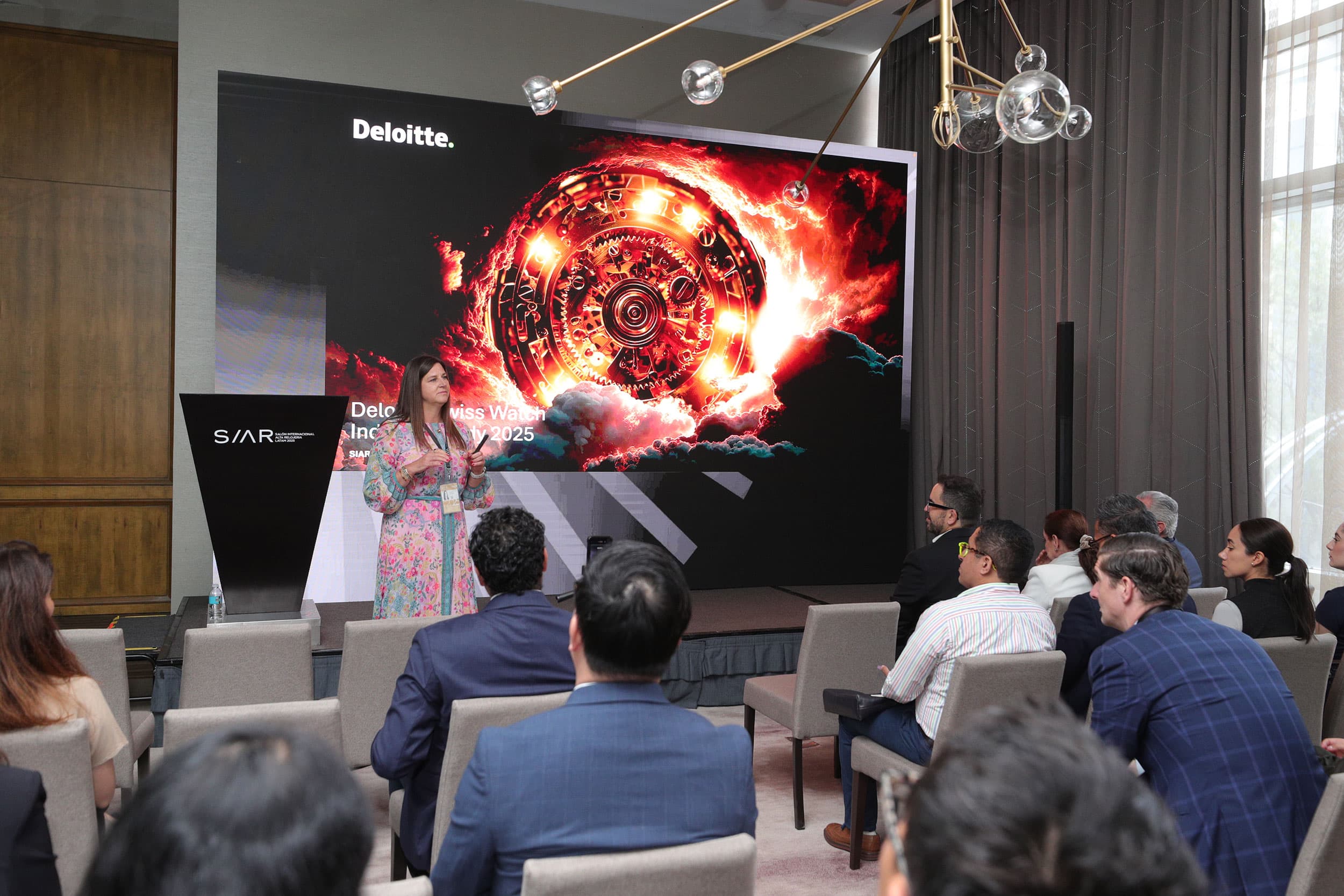 Conferencia de Deloitte en el SIAR 2025