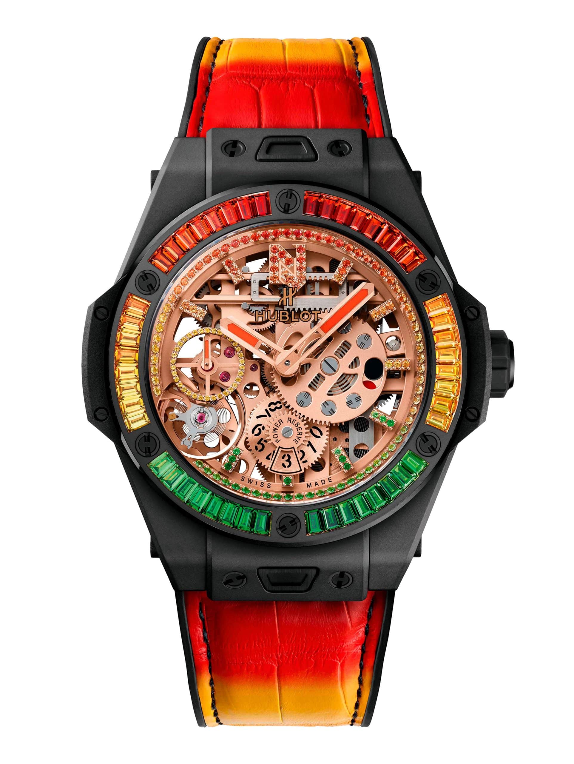 Hublot Big Bang Meca-10 Nicky Jam Ceramic “X” Setting