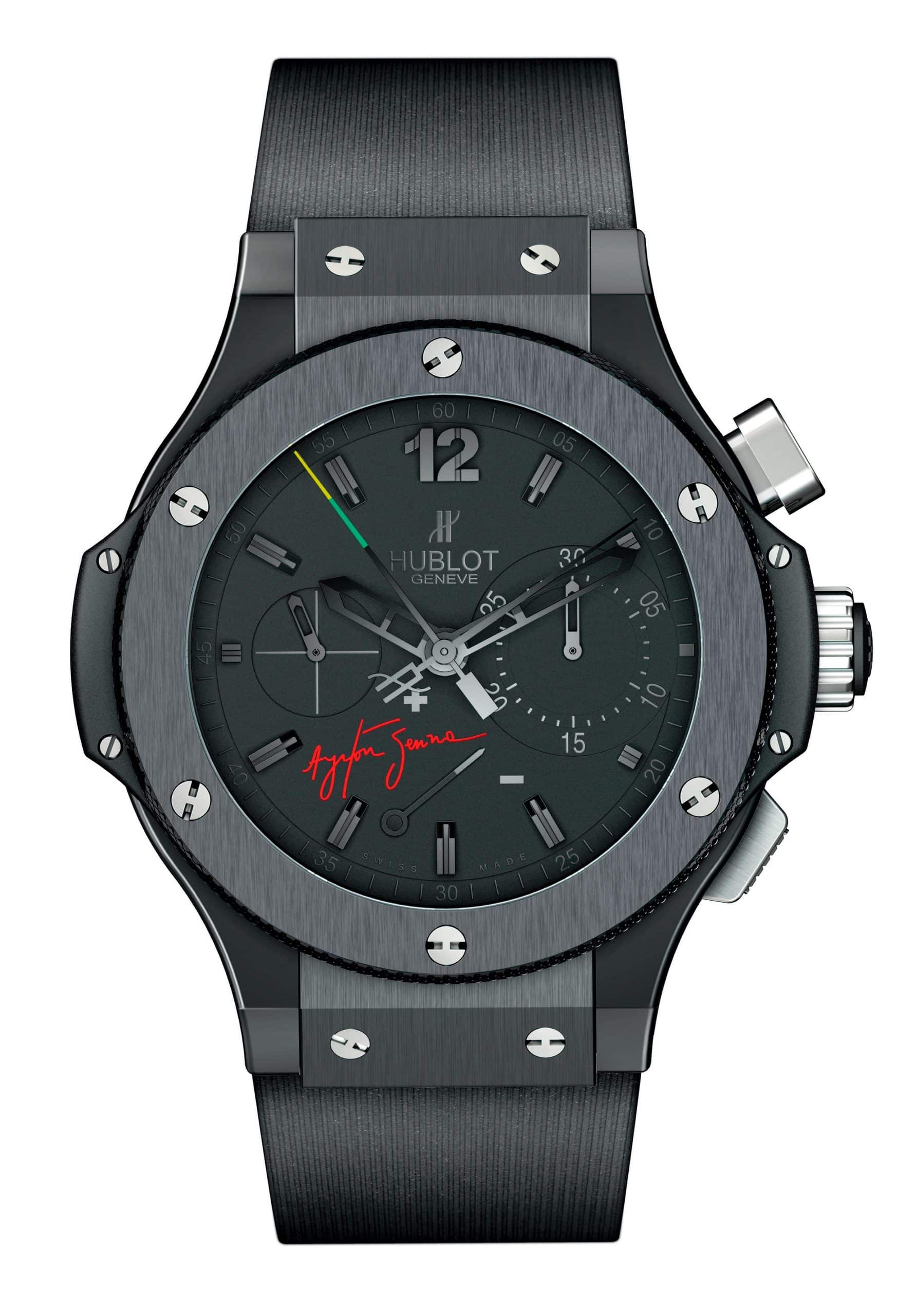 Hublot Big Bang Split Second Chronograph Ayrton Senna Ceramic