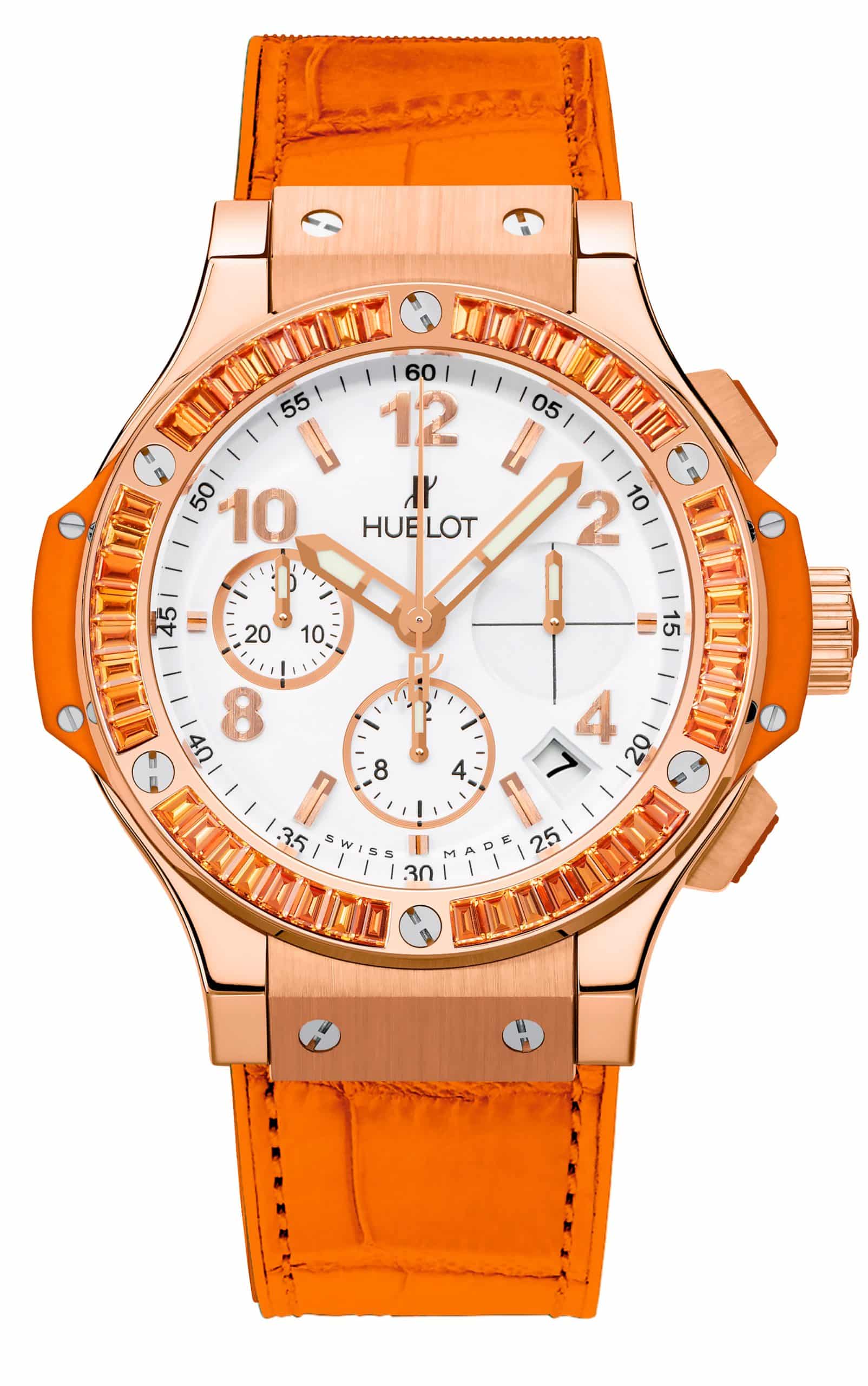 Hublot Big Bang Tutti Frutti Orange Gold Orange Sapphires