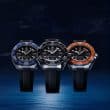 Omega Planet Ocean con correas de caucho