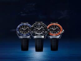 Omega Planet Ocean con correas de caucho