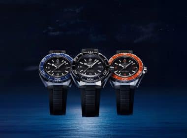 Omega Planet Ocean con correas de caucho