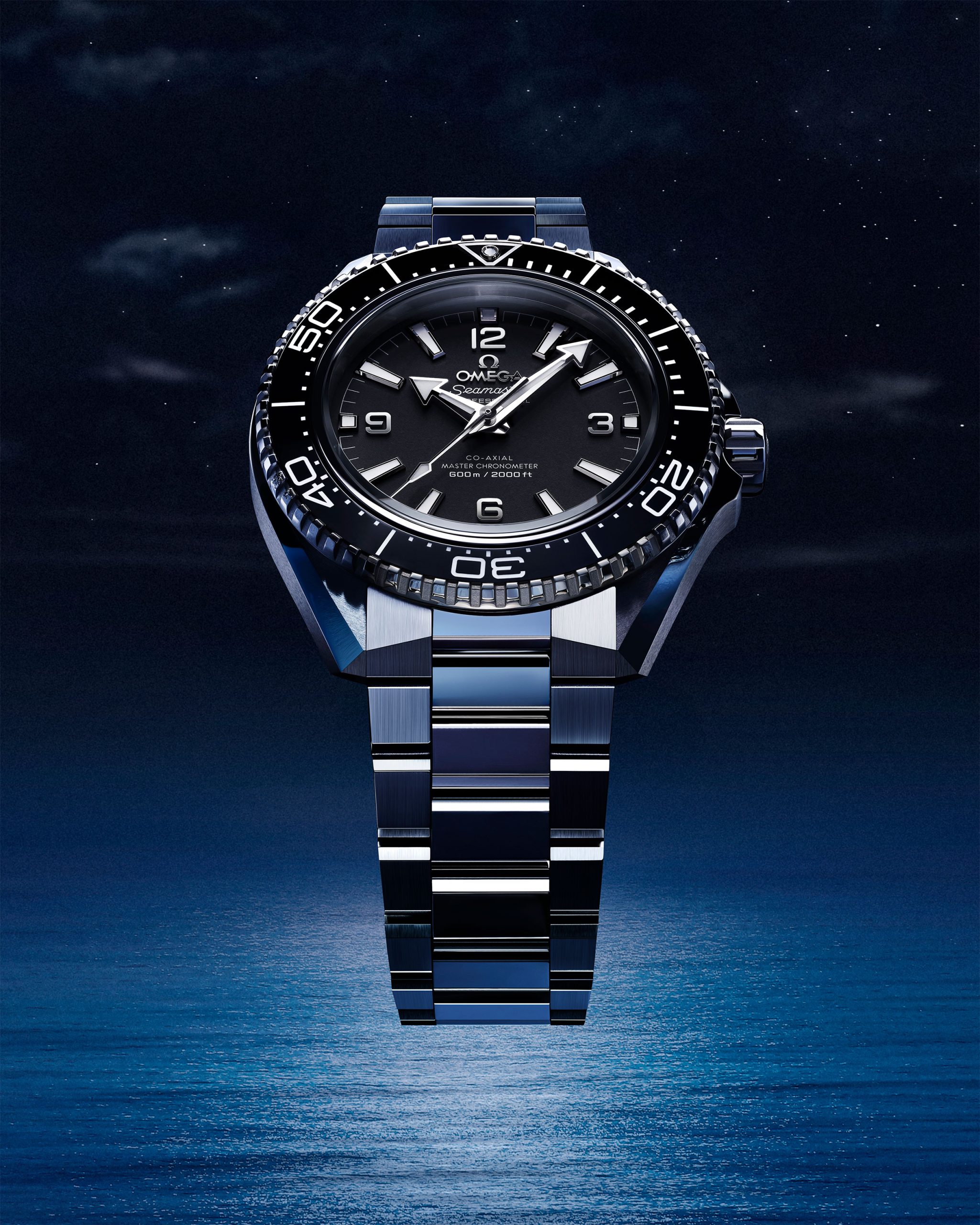 Omega Planet Ocean negro