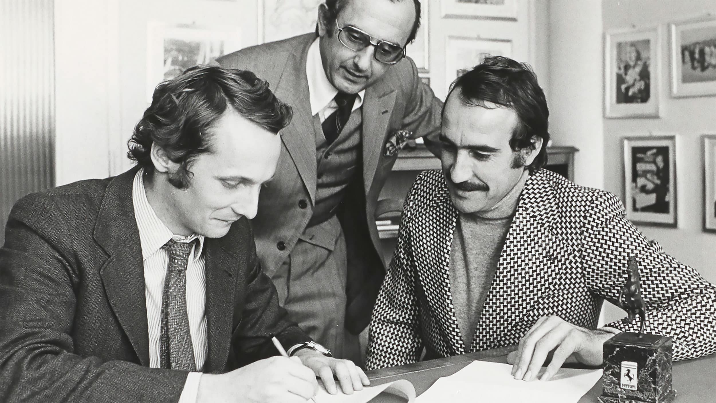 Foto histórica de Jack Heuer