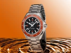 Omega Seamaster Planet Ocean naranja