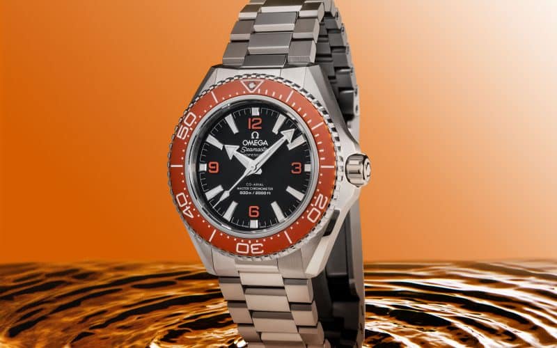 Omega Seamaster Planet Ocean naranja