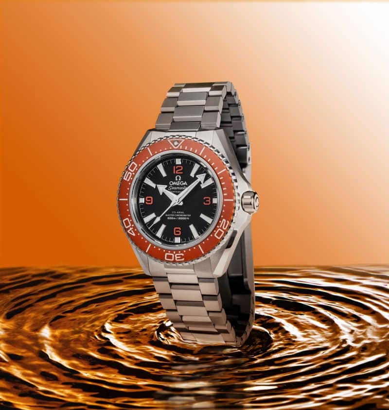 Omega Seamaster Planet Ocean naranja