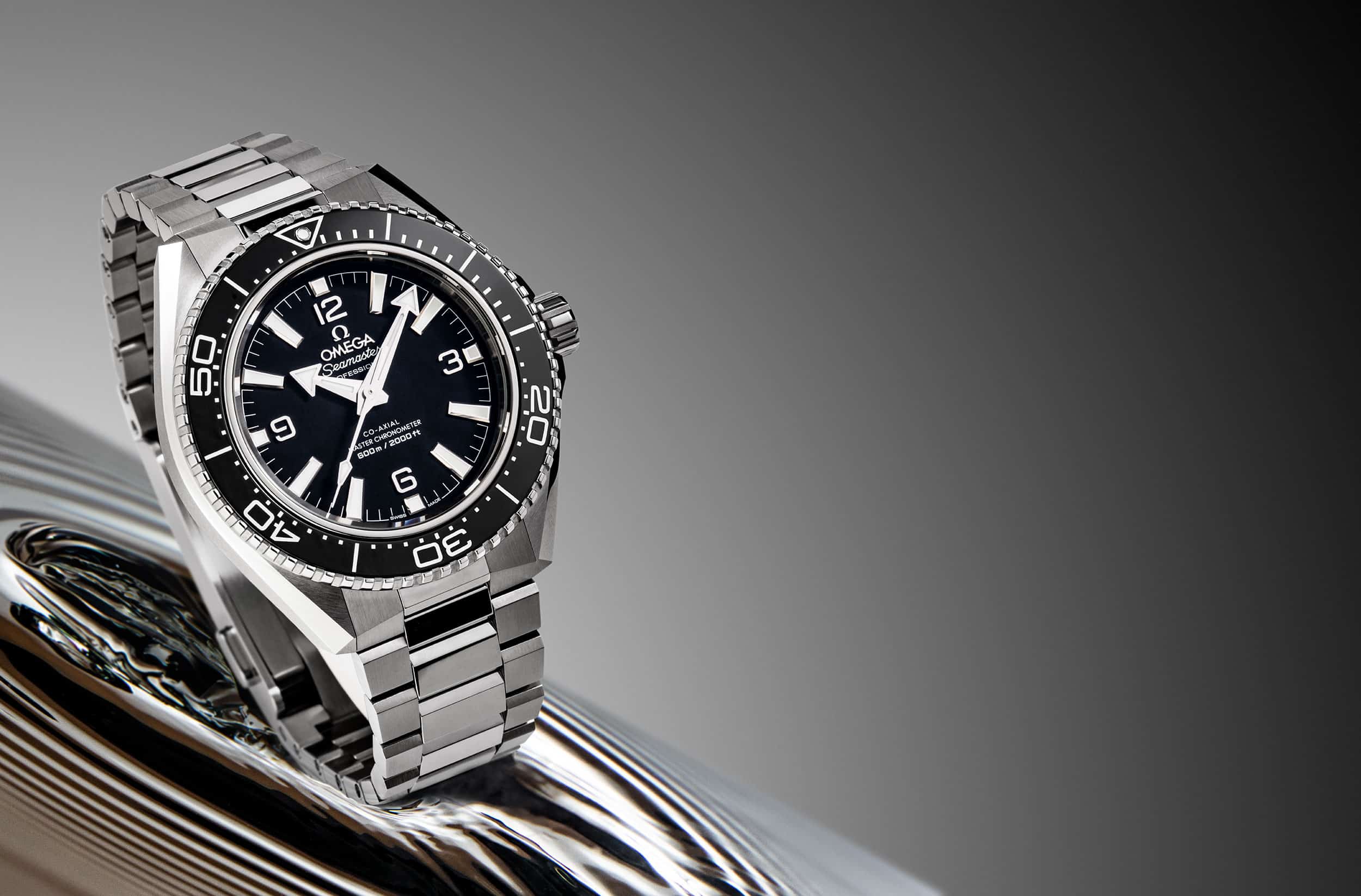 Omega Seamaster Planet Ocean negro