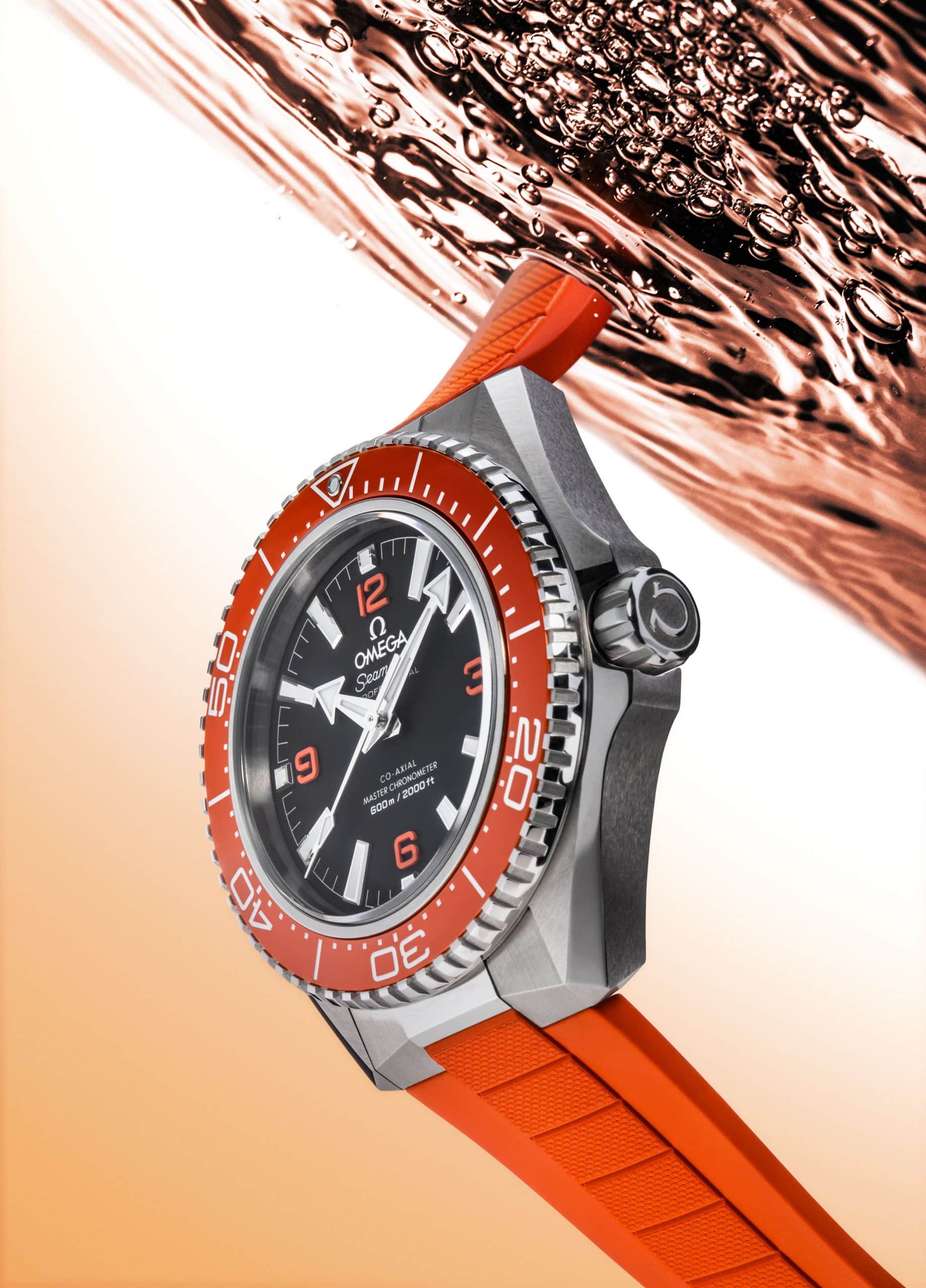 Omega Seamaster Planet Ocean naranja