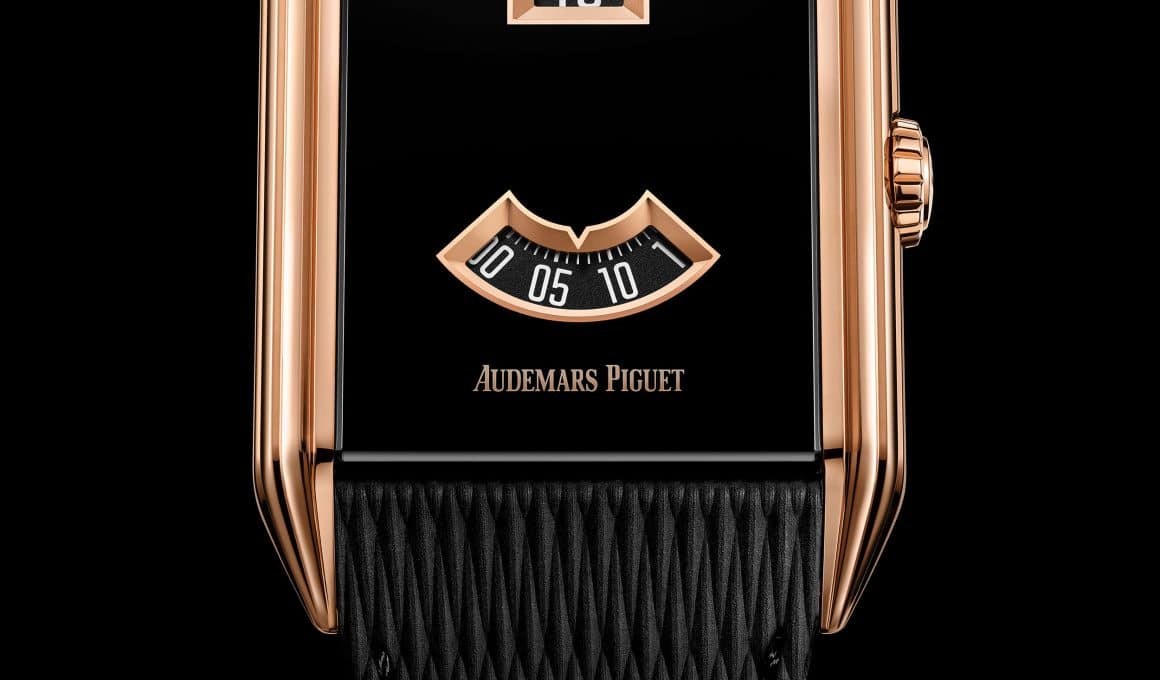 Caja rectangular de oro rosa