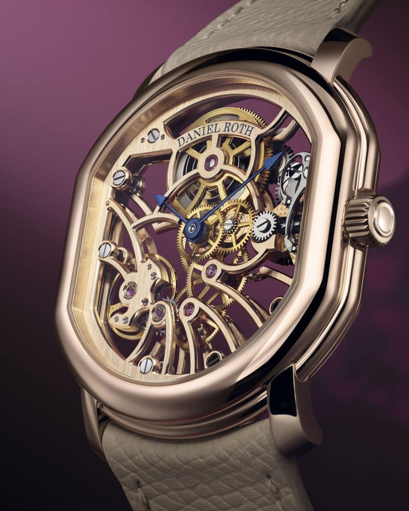 Daniel Roth Extra Plat Rose Gold Skeleton