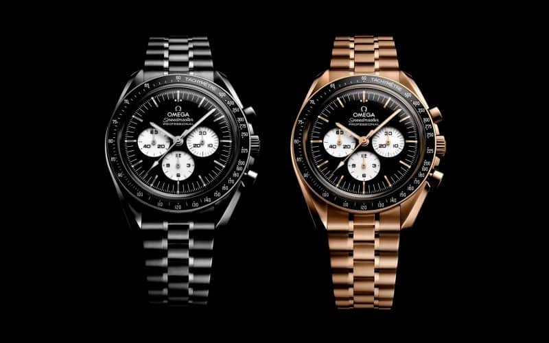 Omega Speedmaster Moonwatch Black and White