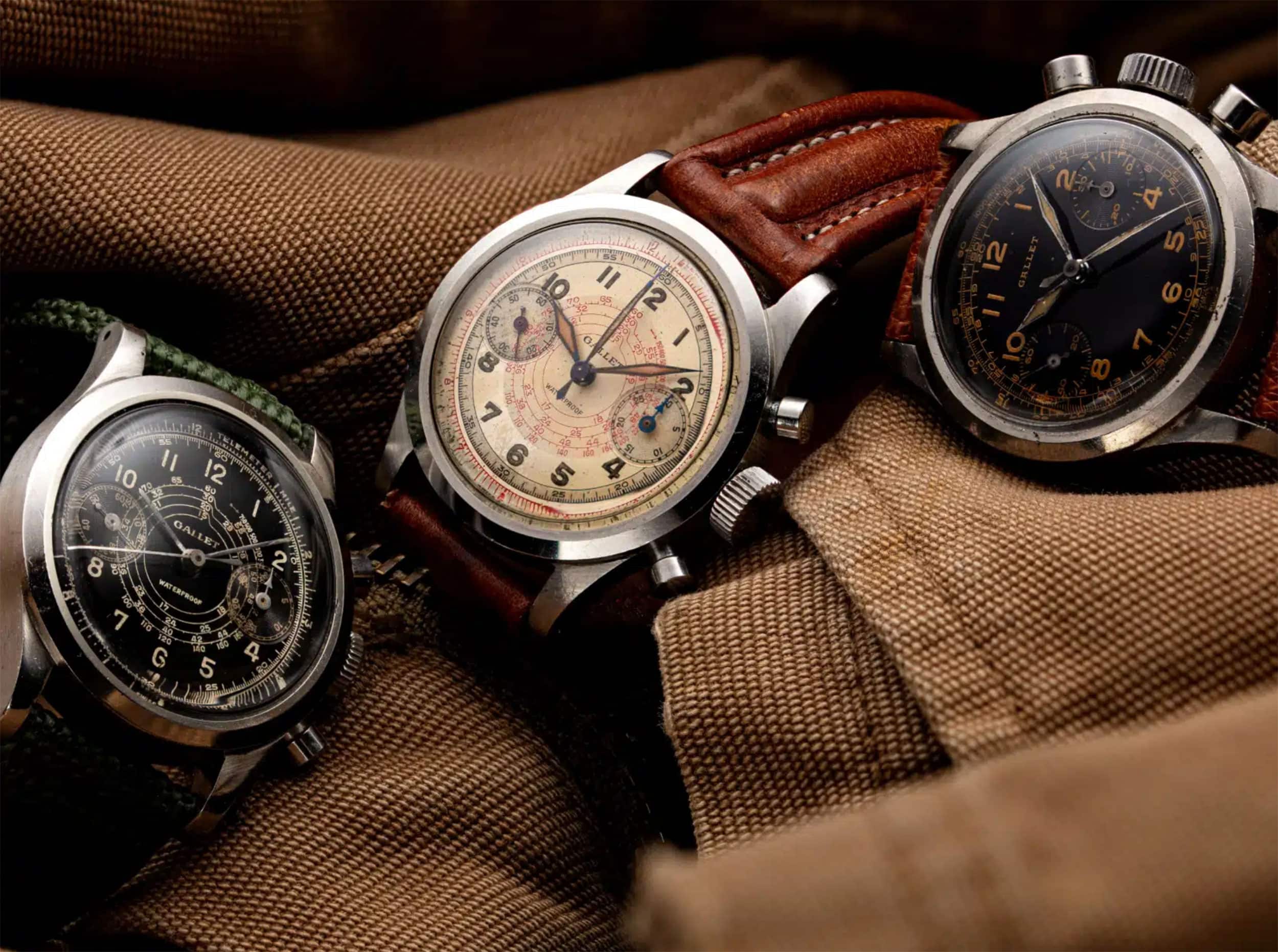 Relojes históricos de Gallet